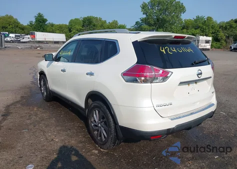 2016 Nissan Rogue Sl from USA, damaged, VIN 5N1AT2MV6GC844089